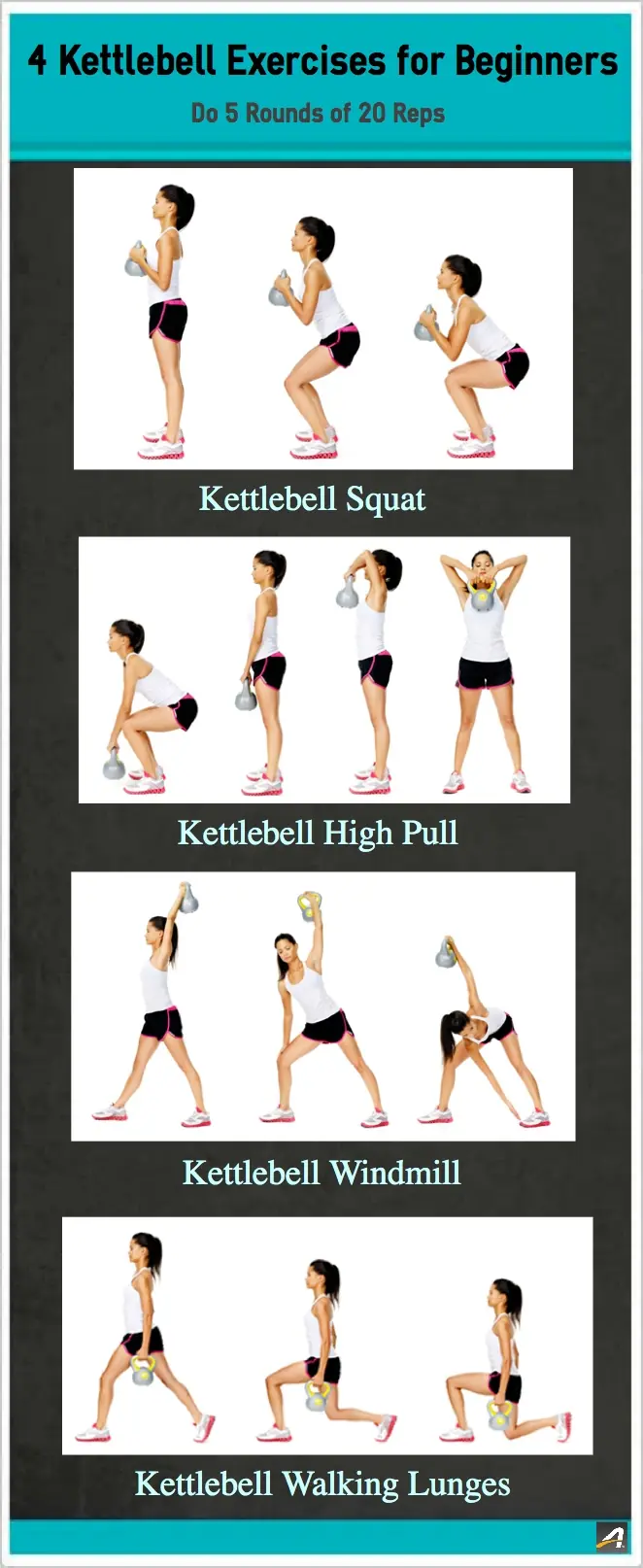 Simple Kettlebell Workout For Beginners for push your ABS