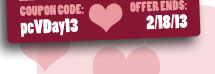 ROAD ID: Get 10% OFF! Use coupon code pcVDay13. Valid through 02/18/13.