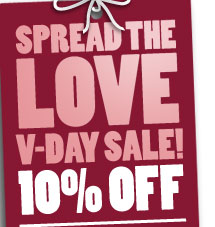 ROAD ID: Spread the Love V-Day Sale! Get 10% OFF! Use coupon code pcVDay13. Valid through 02/18/13.