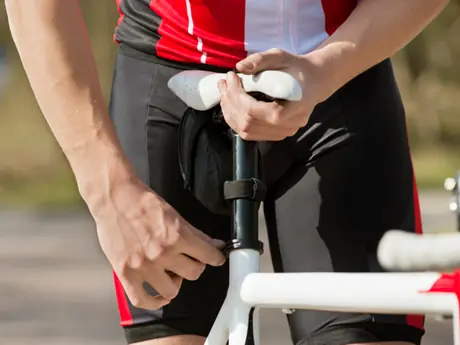 tool for adjusting bike seat